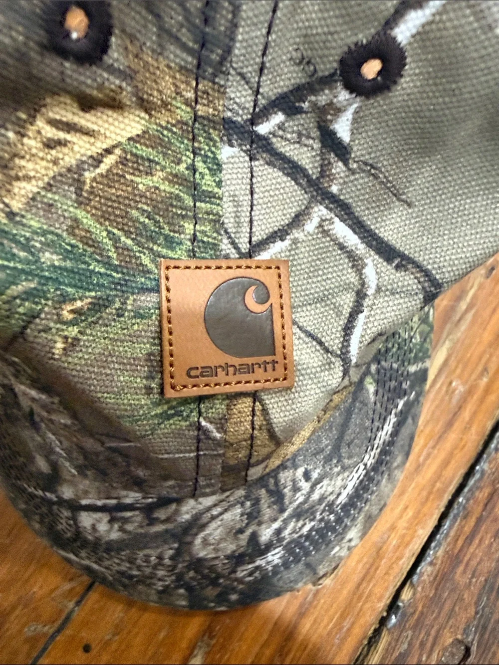 Carhartt Baby Camouflage Cap in Green and Brown
